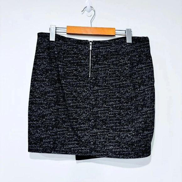 DYNAMITE  Grey faux wrap skirt - Picture 7 of 7